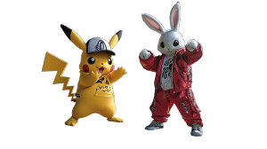 B-Boy Pikachu Vinyl Car Decal Sticker – Waterproof & UV-Resistant 8"