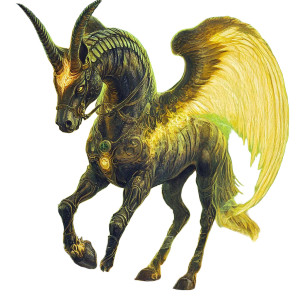 Fantasy Chimera Horse Vinyl Car Decal Sticker – Waterproof & UV-Resistant 8"