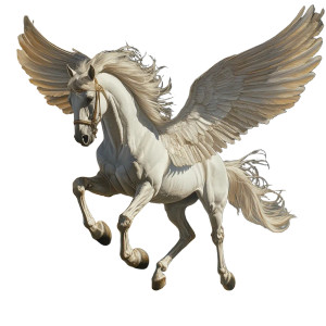 Mythical Winged Horse V2 Vinyl Car Decal Sticker – Waterproof & UV-Resistant 8" Mythical Winged Horse V2 Vinyl Car Decal Sticker – Waterproof & UV-Resistant 8"