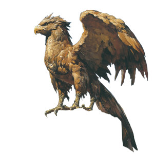 Royal Griffin Vinyl Car Decal Sticker – Waterproof & UV-Resistant 8"