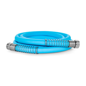 Camco Fresh Water Hose 22592 TastePURE; EvoFlex; Not Heated; 5/8 Inch Internal Diameter; 10 Foot Length; BPA Free/Lead Free/Phthalate Free Suitable For Drinking Water; UV Stabilized Hose With Nickel Plated Machined Fittings Camco Fresh Water Hose 22592 TastePURE; EvoFlex; Not Heated; 5/8 Inch Internal Diameter; 10 Foot Length; BPA Free/Lead Free/Phthalate Free Suitable For Drinking Water; UV Stabilized Hose With Nickel Plated Machined Fittings