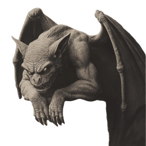 Fearsome Gargoyle Vinyl Car Decal Sticker – Waterproof & UV-Resistant 8" Fearsome Gargoyle Vinyl Car Decal Sticker – Waterproof & UV-Resistant 8"