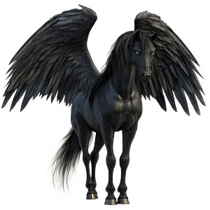Displeased Black Pegasus Vinyl Car Decal Sticker – Waterproof & UV-Resistant 8" Displeased Black Pegasus Vinyl Car Decal Sticker – Waterproof & UV-Resistant 8"