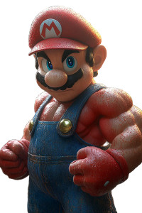 Muscular Mario V2 Vinyl Car Decal Sticker – Waterproof & UV-Resistant 8" Muscular Mario V2 Vinyl Car Decal Sticker – Waterproof & UV-Resistant 8"