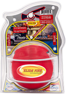 Revolutionary Self-Activating Fire Extinguisher | Lightweight Foam Shell | Rapid Flame Extinguishing | 60 sq ft Coverage Revolutionary Self-Activating Fire Extinguisher | Lightweight Foam Shell | Rapid Flame Extinguishing | 60 sq ft Coverage