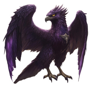 Mythological Griffin-Dragon Vinyl Car Decal Sticker – Waterproof & UV-Resistant 8"