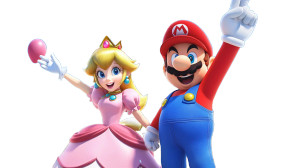 Mario And Peach V2 Vinyl Car Decal Sticker – Waterproof & UV-Resistant 8"