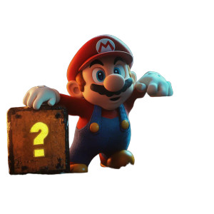 Super Mario 3D Vinyl Car Decal Sticker – Waterproof & UV-Resistant 8"