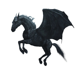 Realistic Thestral Vinyl Car Decal Sticker – Waterproof & UV-Resistant 8" Realistic Thestral Vinyl Car Decal Sticker – Waterproof & UV-Resistant 8"