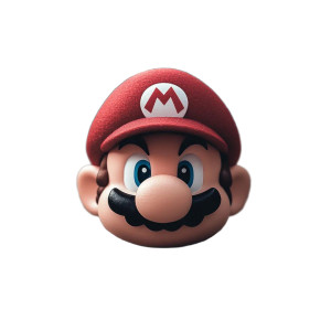 Mario'S Hat Vinyl Car Decal Sticker – Waterproof & UV-Resistant 8"