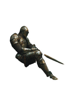 Resting Knight Vinyl Car Decal Sticker – Waterproof & UV-Resistant 8" Resting Knight Vinyl Car Decal Sticker – Waterproof & UV-Resistant 8"