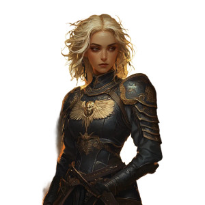 Female Aasimar Vinyl Car Decal Sticker – Waterproof & UV-Resistant 8" Female Aasimar Vinyl Car Decal Sticker – Waterproof & UV-Resistant 8"