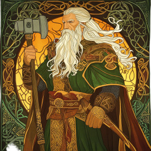 Viking King Art Vinyl Car Decal Sticker – Waterproof & UV-Resistant 8"