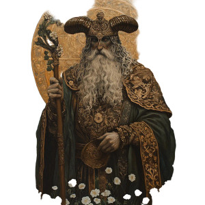 Irish God Vinyl Car Decal Sticker – Waterproof & UV-Resistant 8"