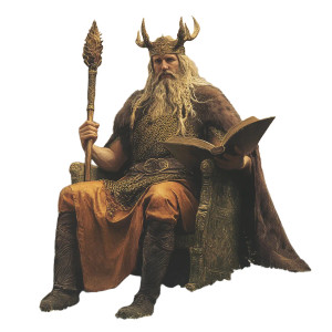 Freyr Norse God Vinyl Car Decal Sticker – Waterproof & UV-Resistant 8" Freyr Norse God Vinyl Car Decal Sticker – Waterproof & UV-Resistant 8"