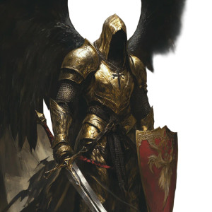 Golden Angel Warrior V2 Vinyl Car Decal Sticker – Waterproof & UV-Resistant 8" Golden Angel Warrior V2 Vinyl Car Decal Sticker – Waterproof & UV-Resistant 8"
