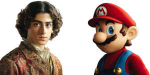 Marco Meets Mario Vinyl Car Decal Sticker – Waterproof & UV-Resistant 8"