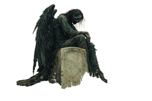 Sinister Dark Angel Vinyl Car Decal Sticker – Waterproof & UV-Resistant 8" Sinister Dark Angel Vinyl Car Decal Sticker – Waterproof & UV-Resistant 8"