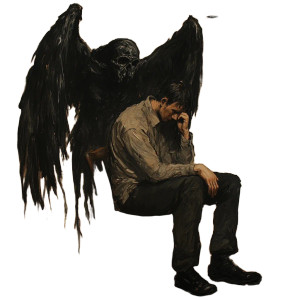 Thanatos Waits Vinyl Car Decal Sticker – Waterproof & UV-Resistant 8"