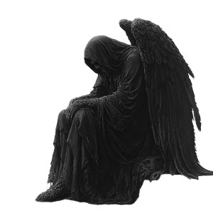 Sad Angel Of Death Vinyl Car Decal Sticker – Waterproof & UV-Resistant 8" Sad Angel Of Death Vinyl Car Decal Sticker – Waterproof & UV-Resistant 8"