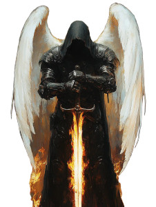Battle Angel Vinyl Car Decal Sticker – Waterproof & UV-Resistant 8" Battle Angel Vinyl Car Decal Sticker – Waterproof & UV-Resistant 8"