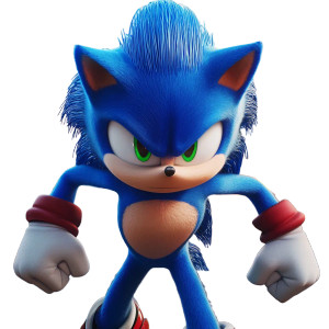 Sonic Valor Vinyl Car Decal Sticker – Waterproof & UV-Resistant 8"