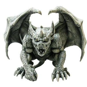 Tanky Gargoyle Demon Vinyl Car Decal Sticker – Waterproof & UV-Resistant 8"