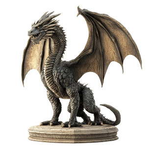 Warcraft Dragon Vinyl Car Decal Sticker – Waterproof & UV-Resistant 8"