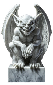 White Marble Gargoyle Vinyl Car Decal Sticker – Waterproof & UV-Resistant 8" White Marble Gargoyle Vinyl Car Decal Sticker – Waterproof & UV-Resistant 8"