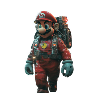 Cyberpunk Mario V6 Vinyl Car Decal Sticker – Waterproof & UV-Resistant 8" Cyberpunk Mario V6 Vinyl Car Decal Sticker – Waterproof & UV-Resistant 8"