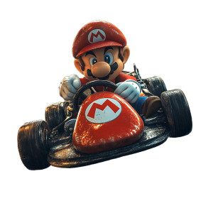 Realistic Mario Kart Vinyl Car Decal Sticker – Waterproof & UV-Resistant 8" Realistic Mario Kart Vinyl Car Decal Sticker – Waterproof & UV-Resistant 8"