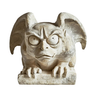 Marble Gargoyle Eyebrow Vinyl Car Decal Sticker – Waterproof & UV-Resistant 8"