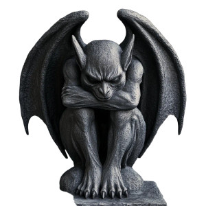 Gothic Gargoyle V2 Vinyl Car Decal Sticker – Waterproof & UV-Resistant 8" Gothic Gargoyle V2 Vinyl Car Decal Sticker – Waterproof & UV-Resistant 8"