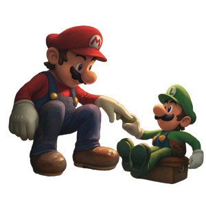 Mario Massages Luigi Vinyl Car Decal Sticker – Waterproof & UV-Resistant 8"