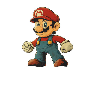 Vintage Game Hero Vinyl Car Decal Sticker – Waterproof & UV-Resistant 8"