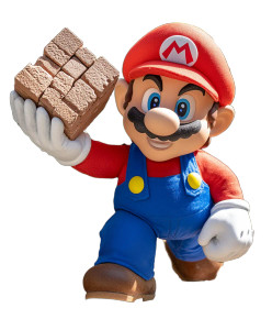 Mario With Brick Vinyl Car Decal Sticker – Waterproof & UV-Resistant 8" Mario With Brick Vinyl Car Decal Sticker – Waterproof & UV-Resistant 8"