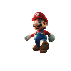 Old Mario Wallpaper Vinyl Car Decal Sticker – Waterproof & UV-Resistant 8"