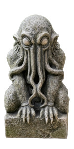 Cthulhu Idol Vinyl Car Decal Sticker – Waterproof & UV-Resistant 8"