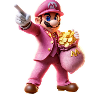 Stylish Mario Vinyl Car Decal Sticker – Waterproof & UV-Resistant 8"