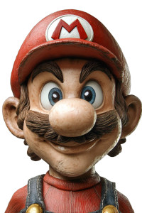 Realistic Mario Face Vinyl Car Decal Sticker – Waterproof & UV-Resistant 8"