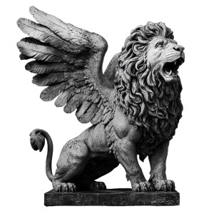 Winged Lion Sculpture Vinyl Car Decal Sticker – Waterproof & UV-Resistant 8" Winged Lion Sculpture Vinyl Car Decal Sticker – Waterproof & UV-Resistant 8"