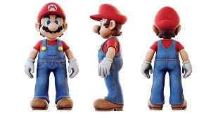 3D Mario Design Vinyl Car Decal Sticker – Waterproof & UV-Resistant 8"