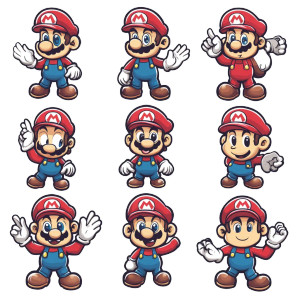 Mario Cartoon Stickers Vinyl Car Decal Sticker – Waterproof & UV-Resistant 8" Mario Cartoon Stickers Vinyl Car Decal Sticker – Waterproof & UV-Resistant 8"