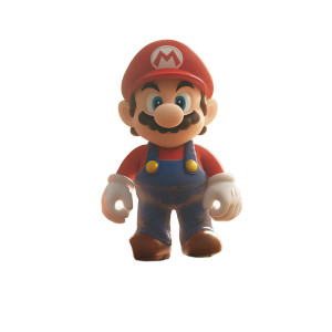 Super Mario 3D V3 Vinyl Car Decal Sticker – Waterproof & UV-Resistant 8"