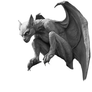 Fantasy Female Gargoyle Vinyl Car Decal Sticker – Waterproof & UV-Resistant 8"