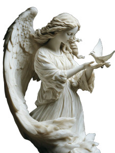Angel Sculpture Vinyl Car Decal Sticker – Waterproof & UV-Resistant 8" Angel Sculpture Vinyl Car Decal Sticker – Waterproof & UV-Resistant 8"