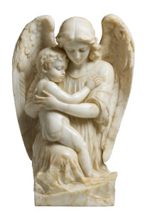 Angel Holding Child Vinyl Car Decal Sticker – Waterproof & UV-Resistant 8" Angel Holding Child Vinyl Car Decal Sticker – Waterproof & UV-Resistant 8"