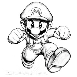 Super Mario Coloring V3 Vinyl Car Decal Sticker – Waterproof & UV-Resistant 8" Super Mario Coloring V3 Vinyl Car Decal Sticker – Waterproof & UV-Resistant 8"