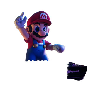 Mario Djing Ibiza Vinyl Car Decal Sticker – Waterproof & UV-Resistant 8"