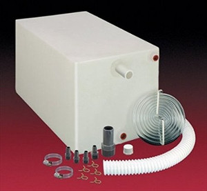 Barker Mfg. 20 Gallon Fresh Water Tank | Food Grade Polyethylene | Includes Adaptors & Tubing | Easy Install Barker Mfg. 20 Gallon Fresh Water Tank | Food Grade Polyethylene | Includes Adaptors & Tubing | Easy Install